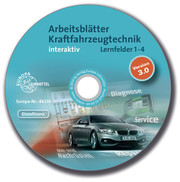 Arbeitsblätter Kraftfahrzeugtechnik Lernfelder 1-4 interaktiv