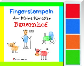 Fingerstempeln für kleine Künstler - Bauernhof - Abbildung 1