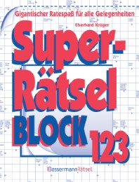 Superrätselblock 123 - Cover