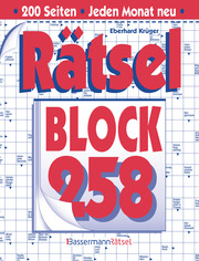 Rätselblock 258 - Cover