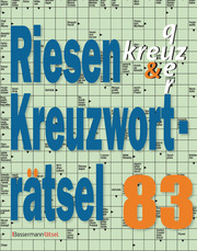 Riesen-Kreuzworträtsel 83 - Cover