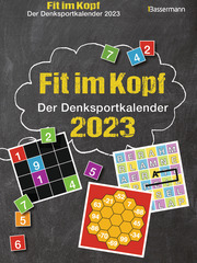 Fit im Kopf - Der Denksportkalender 2023 - Cover