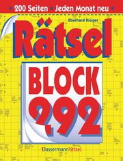Rätselblock 292 - Cover
