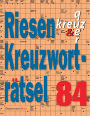 Riesen-Kreuzworträtsel 84 - Cover