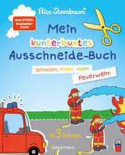 Mein kunterbuntes Ausschneidebuch - Feuerwehr - Cover