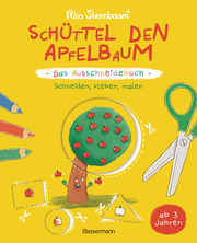 Schüttel den Apfelbaum - Das Ausschneidebuch. Schneiden, kleben, malen für Kinder ab 3 Jahren - Cover