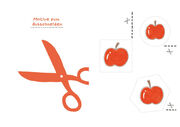 Schüttel den Apfelbaum - Das Ausschneidebuch. Schneiden, kleben, malen für Kinder ab 3 Jahren - Abbildung 4
