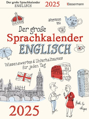 Der große Sprachkalender Englisch 2025 - Cover