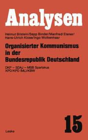 Organisierter Kommunismus in der Bundesrepublik Deutschland