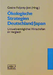 Ökologische Strategien Deutschland/Japan - Cover