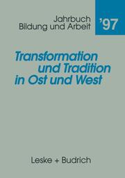 Transformation und Tradition in Ost und West - Cover