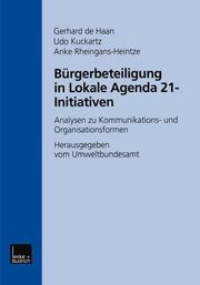 Bürgerbeteiligung in Lokale Agenda 21-Initiativen - Cover