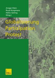 Globalisierung Partizipation Protest - Cover