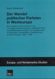Der Wandel politischer Parteien in Westeuropa - Cover