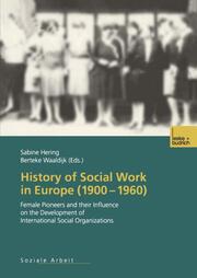 History of Social Work in Europe (1900-1960) - Cover