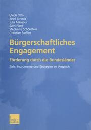 Bürgerschaftliches Engagement - Cover
