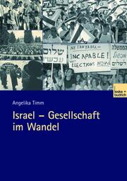 Israel Gesellschaft im Wandel - Cover
