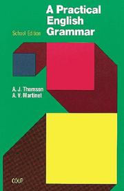 A Practical English Grammar, School Edition, Grammatik - Cover