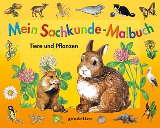 Mein Sachkunde-Malbuch: Tiere und Pflanzen - Cover