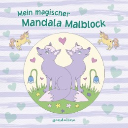 Mein magischer Mandala Malblock - Fuchs