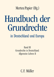Handbuch der Grundrechte in Deutschland und Europa III