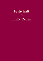 Festschrift für Imme Roxin