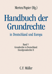 Handbuch der Grundrechte in Deutschland und Europa V