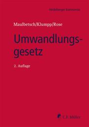 Umwandlungsgesetz - Cover
