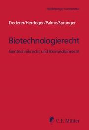 Biotechnologierecht - Cover