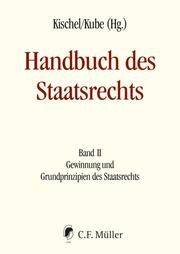 Handbuch des Staatsrechts - Neuausgabe - Cover