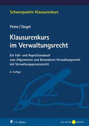 Klausurenkurs im Verwaltungsrecht - Cover