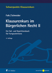 Klausurenkurs im Bürgerlichen Recht II - Cover
