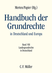 Handbuch der Grundrechte in Deutschland und Europa VIII - Cover