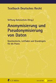 Anonymisierung und Pseudonymisierung von Daten - Cover