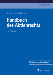 Handbuch des Aktienrechts - Cover