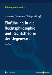 Einführung in die Rechtsphilosophie und Rechtstheorie der Gegenwart - Cover