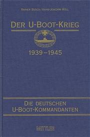 Der U-Boot-Krieg 1939-1945, Bd 1