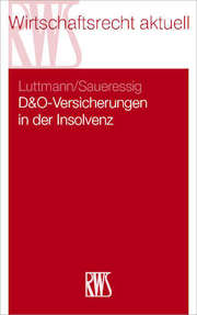 D&O-Versicherungen in der Insolvenz - Cover