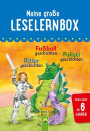 Meine große Leselernbox: Rittergeschichten, Fußballgeschichten, Polizeigeschichten