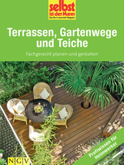 Terrassen, Gartenwege und Teiche - Profiwissen für Heimwerker - Cover