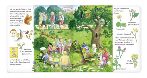 Mein Kindergartentag im Wald - Illustrationen 2