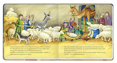 Das Eselchen und die erste Weihnacht - Illustrationen 1