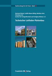 Technischer Leitfaden Plattenbau - Cover