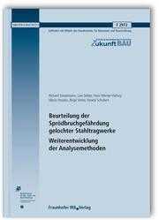 Beurteilung der Sprödbruchgefährdung gelochter Stahltragwerke - Weiterentwicklung der Analysemethoden - Cover