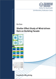 Shelter effect study of wind-driven rain on building facade - Cover