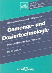 Gemenge- und Dosiertechnologie - Cover