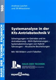 Systemanalyse in der Kfz-Antriebstechnik, V: - Cover
