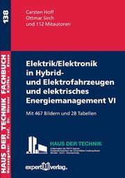 Elektrik/Elektronik in Hybrid- und Elektrofahrzeugen und elektrisches Energiemanagement VI - Cover