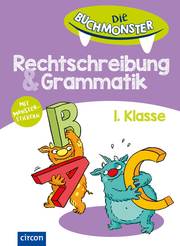 Die Buchmonster - Rechtschreibung & Grammatik - Cover