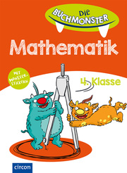 Die Buchmonster Mathematik 4. Klasse - Cover